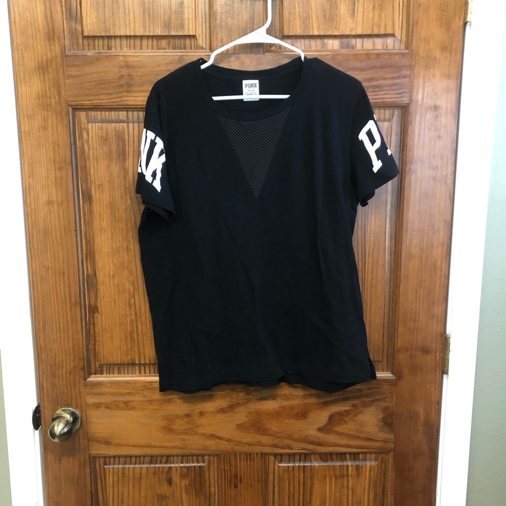 Black Victoria’s Secret PINK shirt size large